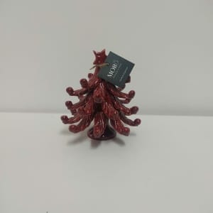 Alberi di Natale Tradizionali - 10 cm, Bordeaux